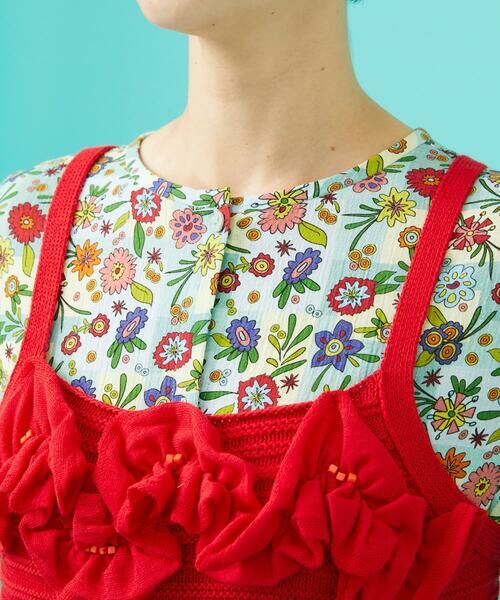 Jocomomola / ホコモモラ ニット・セーター | Fruto フリルニットビスチェ | 詳細4