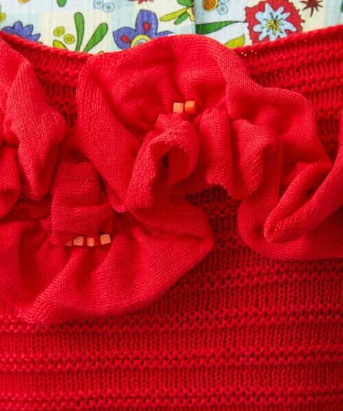 Jocomomola / ホコモモラ ニット・セーター | Fruto フリルニットビスチェ | 詳細7