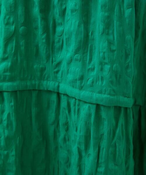 Jocomomola / ホコモモラ ロング・マキシ丈スカート | ランダムドットリップルフレアスカート | 詳細10