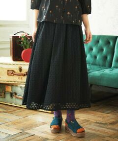Jocomomola / ホコモモラ ロング・マキシ丈スカート | Fruta delicada ラッセルレーススカート