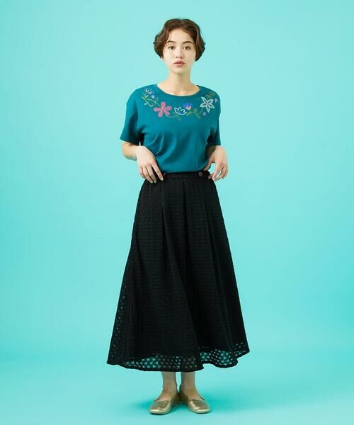 Jocomomola / ホコモモラ ロング・マキシ丈スカート | Fruta delicada ラッセルレーススカート | 詳細15