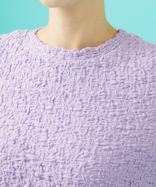 Jocomomola / ホコモモラ カットソー | シャーリングカットソーTシャツ | 詳細3