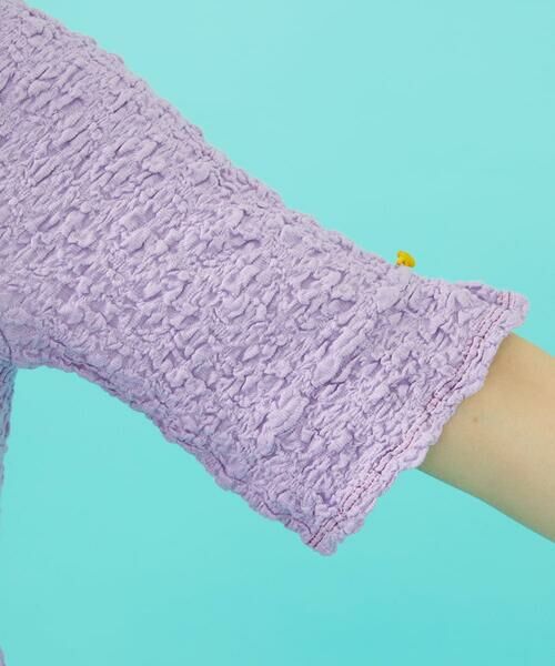 Jocomomola / ホコモモラ カットソー | シャーリングカットソーTシャツ | 詳細4