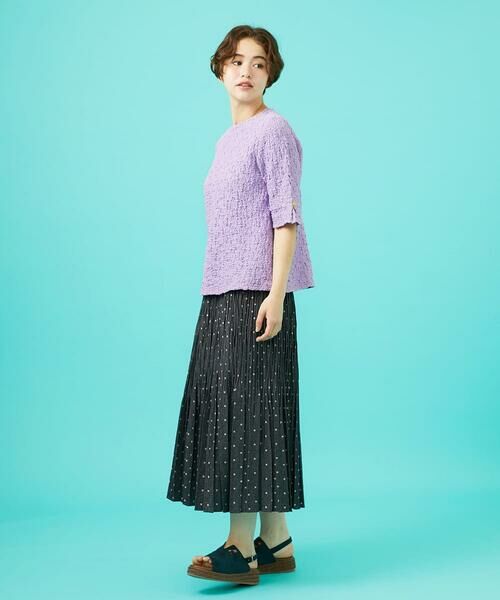 Jocomomola / ホコモモラ カットソー | シャーリングカットソーTシャツ | 詳細8