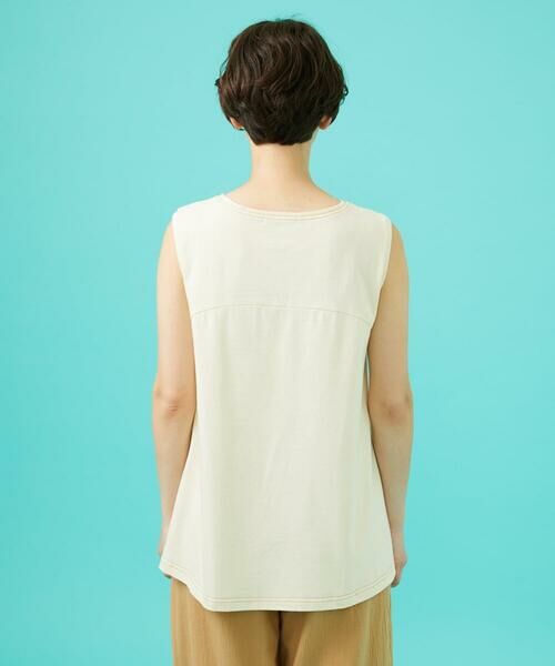 Jocomomola / ホコモモラ カットソー | Cosecha フルーツ刺繍ノースリーブカットソー | 詳細2