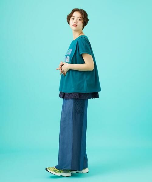 Jocomomola / ホコモモラ タンクトップ | Campo de frutas レースドッキングタンクトップ | 詳細7