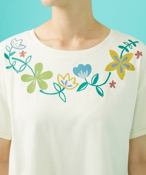 Jocomomola / ホコモモラ カットソー | Planta フラワープリントTシャツ | 詳細9
