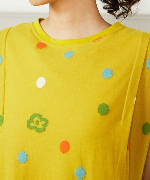 Jocomomola / ホコモモラ カットソー | Rombo 幾何調柄ジャカードカットソー | 詳細3