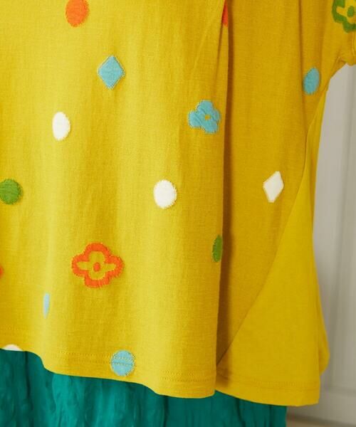 Jocomomola / ホコモモラ カットソー | Rombo 幾何調柄ジャカードカットソー | 詳細5