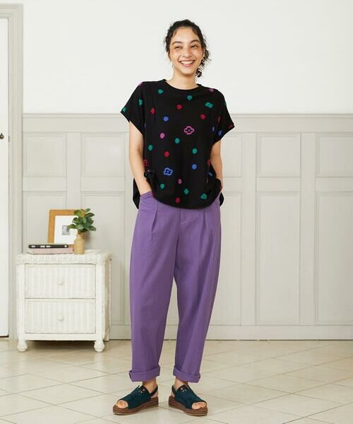 Jocomomola / ホコモモラ カットソー | Rombo 幾何調柄ジャカードカットソー | 詳細9