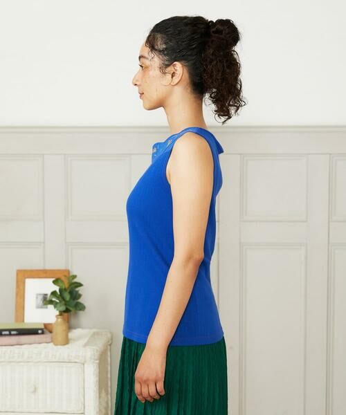 Jocomomola / ホコモモラ タンクトップ | Arriate アイレットジャカードタンクトップ | 詳細1