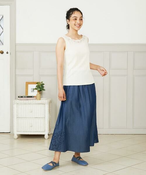 Jocomomola / ホコモモラ タンクトップ | Arriate アイレットジャカードタンクトップ | 詳細12