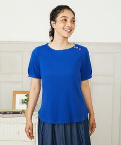 Jocomomola / ホコモモラ カットソー | Arriate アイレットジャカードカットソー