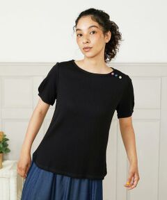 Jocomomola / ホコモモラ カットソー | Arriate アイレットジャカードカットソー