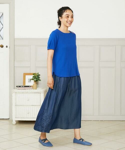 Jocomomola / ホコモモラ カットソー | Arriate アイレットジャカードカットソー | 詳細11