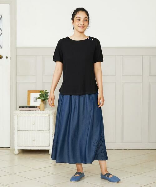 Jocomomola / ホコモモラ カットソー | Arriate アイレットジャカードカットソー | 詳細14