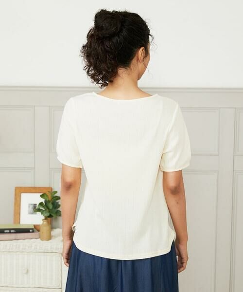 Jocomomola / ホコモモラ カットソー | Arriate アイレットジャカードカットソー | 詳細2