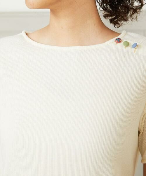 Jocomomola / ホコモモラ カットソー | Arriate アイレットジャカードカットソー | 詳細3