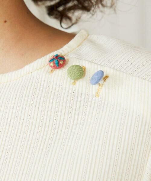 Jocomomola / ホコモモラ カットソー | Arriate アイレットジャカードカットソー | 詳細4