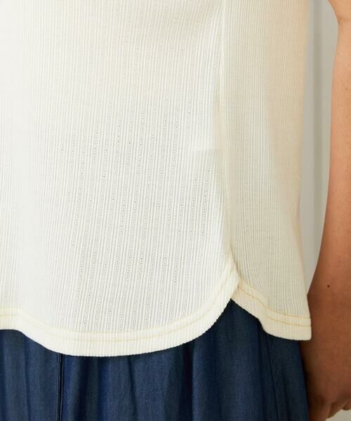 Jocomomola / ホコモモラ カットソー | Arriate アイレットジャカードカットソー | 詳細6