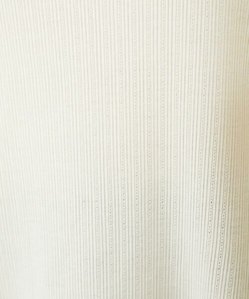 Jocomomola / ホコモモラ カットソー | Arriate アイレットジャカードカットソー | 詳細7