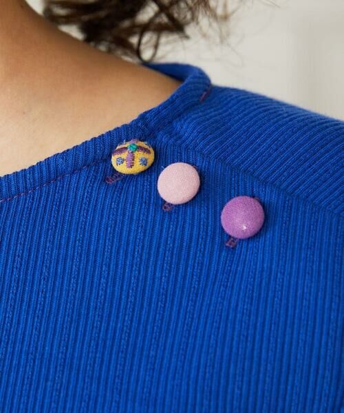 Jocomomola / ホコモモラ カットソー | Arriate アイレットジャカードカットソー | 詳細9