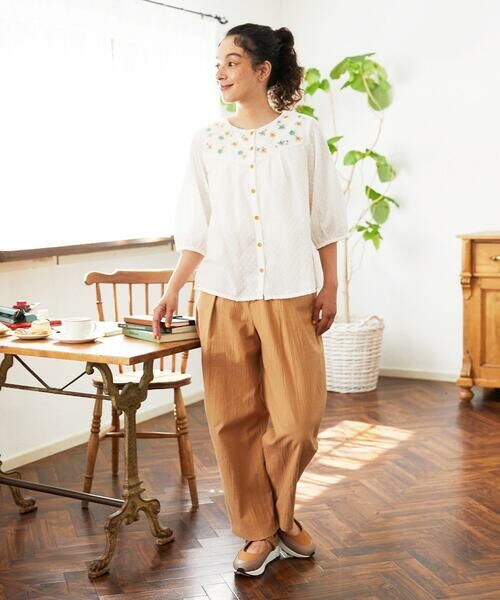 Jocomomola / ホコモモラ チノ・ワークパンツ | Guijarro サッカーテーパードパンツ | 詳細18