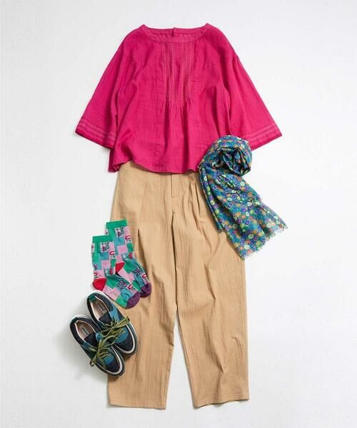 Jocomomola / ホコモモラ チノ・ワークパンツ | Guijarro サッカーテーパードパンツ | 詳細21