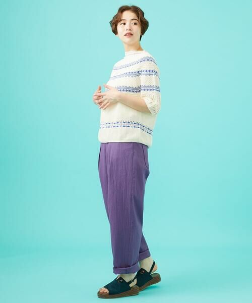 Jocomomola / ホコモモラ チノ・ワークパンツ | Guijarro サッカーテーパードパンツ | 詳細29