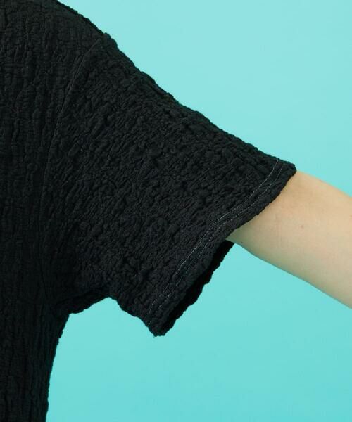 Jocomomola / ホコモモラ ロング・マキシ丈ワンピース | シャーリングカットソーフード付きワンピース | 詳細7