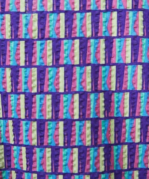 Jocomomola / ホコモモラ ロング・マキシ丈ワンピース | Lucir ストライプリップルワンピース | 詳細11