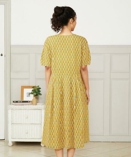 Jocomomola / ホコモモラ ロング・マキシ丈ワンピース | Lucir ストライプリップルワンピース | 詳細2