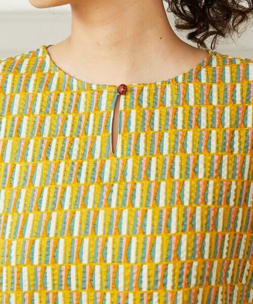 Jocomomola / ホコモモラ ロング・マキシ丈ワンピース | Lucir ストライプリップルワンピース | 詳細3