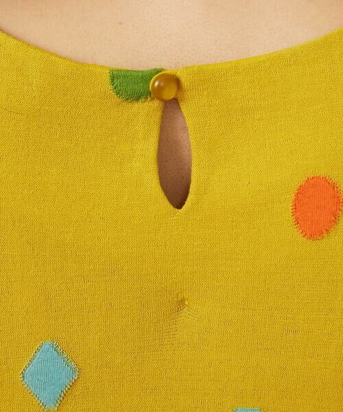 Jocomomola / ホコモモラ ロング・マキシ丈ワンピース | Rombo 幾何調柄ジャカードワンピース | 詳細10