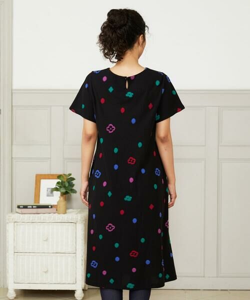 Jocomomola / ホコモモラ ロング・マキシ丈ワンピース | Rombo 幾何調柄ジャカードワンピース | 詳細2