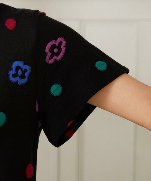 Jocomomola / ホコモモラ ロング・マキシ丈ワンピース | Rombo 幾何調柄ジャカードワンピース | 詳細4