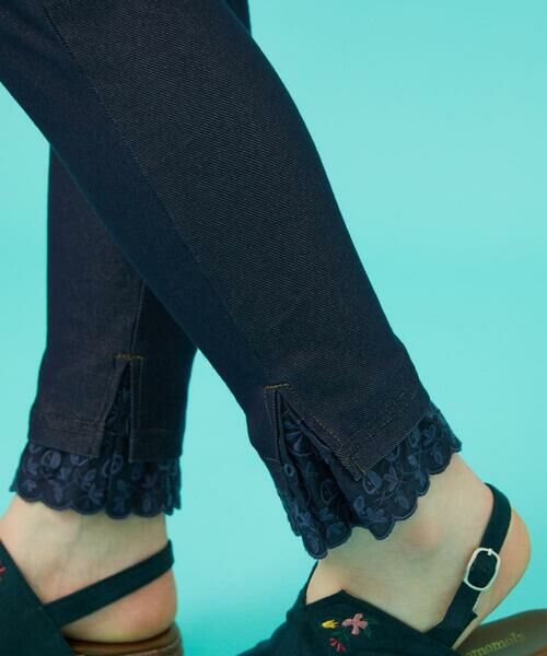 Jocomomola / ホコモモラ その他パンツ | Campo de frutas レースドッキングレギンスパンツ | 詳細13
