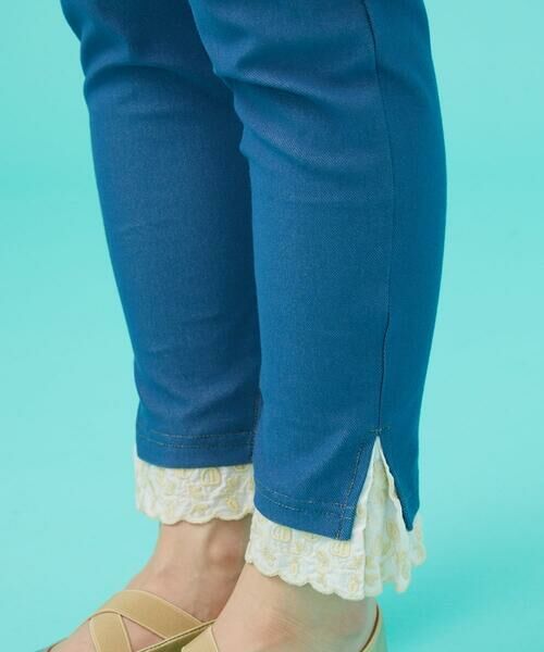 Jocomomola / ホコモモラ その他パンツ | Campo de frutas レースドッキングレギンスパンツ | 詳細6