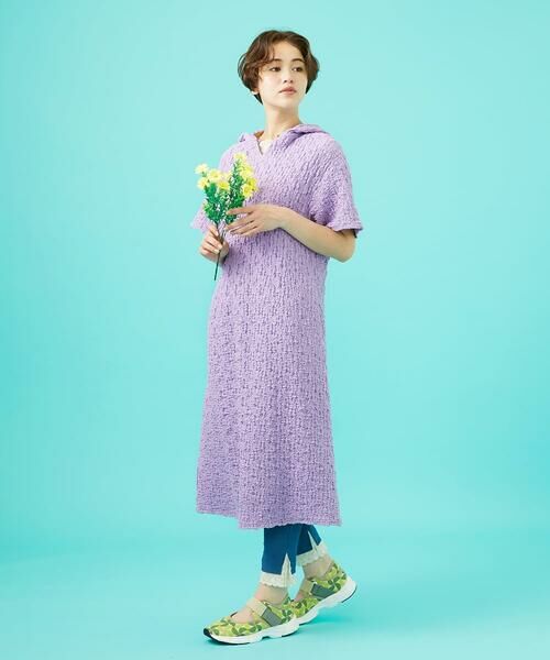 Jocomomola / ホコモモラ その他パンツ | Campo de frutas レースドッキングレギンスパンツ | 詳細9