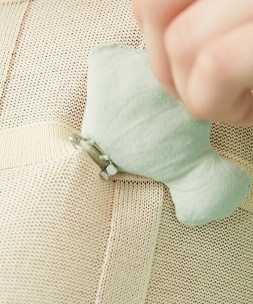 Jocomomola / ホコモモラ カーディガン・ボレロ | Pez nandador お魚ブローチカーディガン | 詳細9