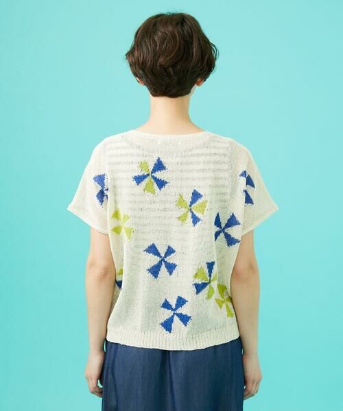 Jocomomola / ホコモモラ カーディガン・ボレロ | Bailar 和紙混フレンチスリーブカーディガン | 詳細3