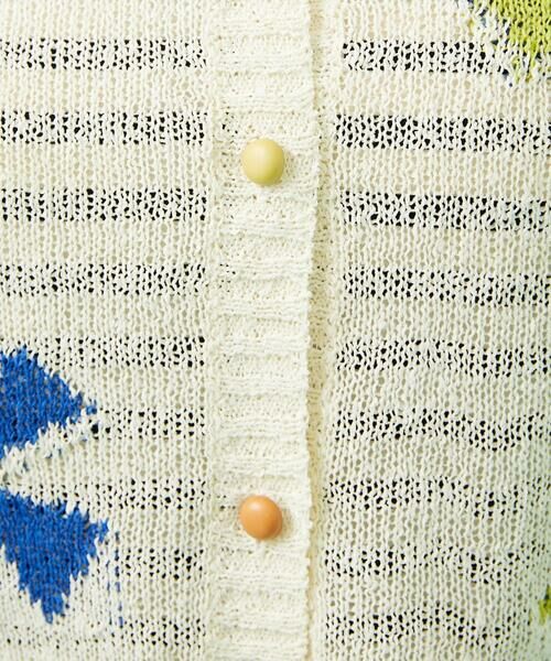 Jocomomola / ホコモモラ カーディガン・ボレロ | Bailar 和紙混フレンチスリーブカーディガン | 詳細5