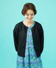 Jocomomola / ホコモモラ カーディガン・ボレロ | Fruta delicada ラッセルレースカーディガン