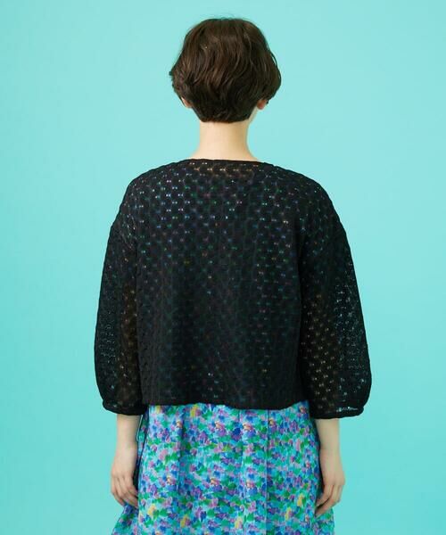 Jocomomola / ホコモモラ カーディガン・ボレロ | Fruta delicada ラッセルレースカーディガン | 詳細3