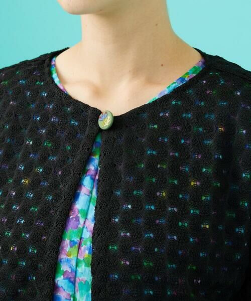 Jocomomola / ホコモモラ カーディガン・ボレロ | Fruta delicada ラッセルレースカーディガン | 詳細4