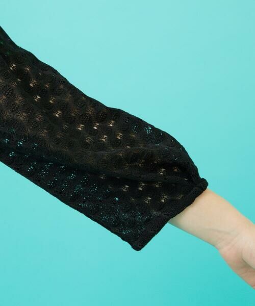 Jocomomola / ホコモモラ カーディガン・ボレロ | Fruta delicada ラッセルレースカーディガン | 詳細6