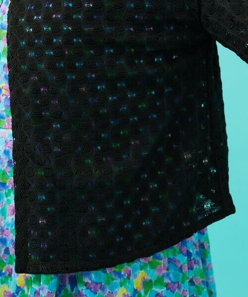 Jocomomola / ホコモモラ カーディガン・ボレロ | Fruta delicada ラッセルレースカーディガン | 詳細7