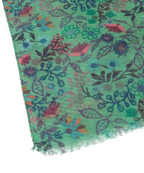 Jocomomola / ホコモモラ マフラー・ショール・スヌード・ストール | フラワープリントプリーツストール | 詳細2