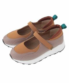 Jocomomola / ホコモモラ スニーカー | ベルクロベルト配色メリージェーンスニーカー