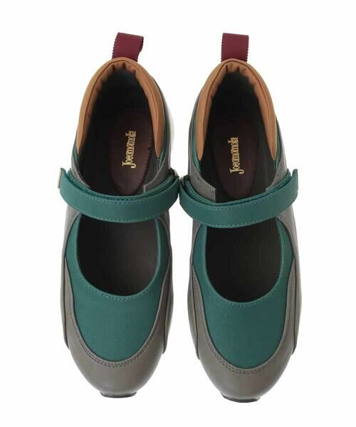 Jocomomola / ホコモモラ スニーカー | ベルクロベルト配色メリージェーンスニーカー | 詳細1